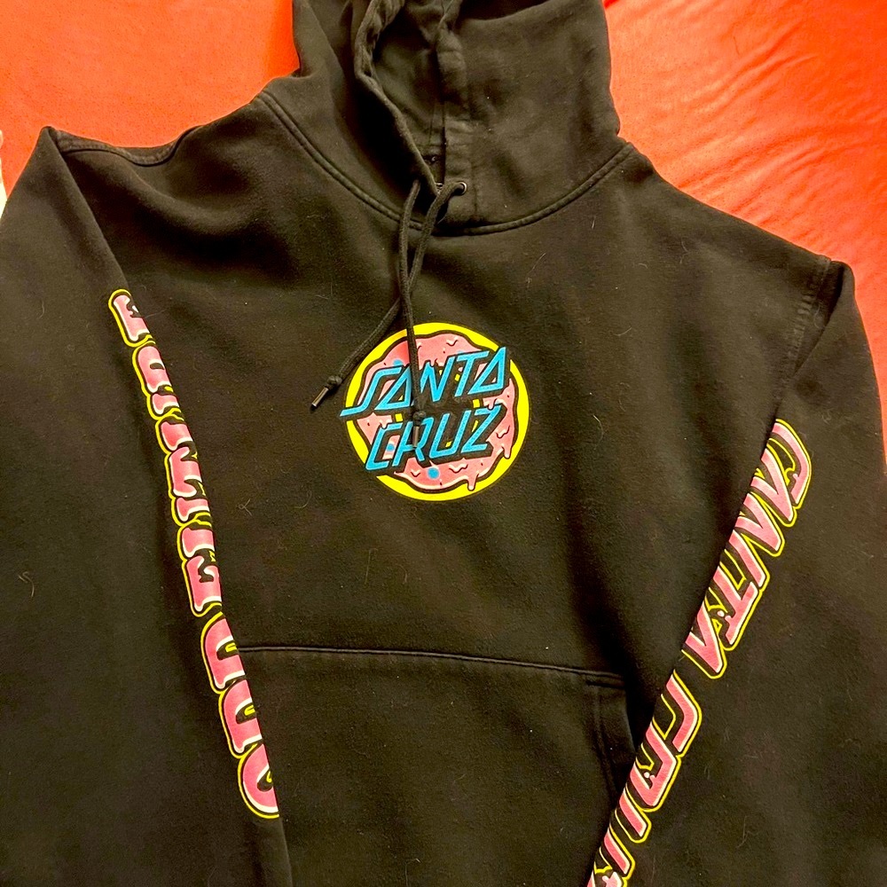 Santa Cruz Donut Size large Men’s/Woman’s hoodie